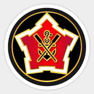 2nd Engineer Bn wo Txt Sticker